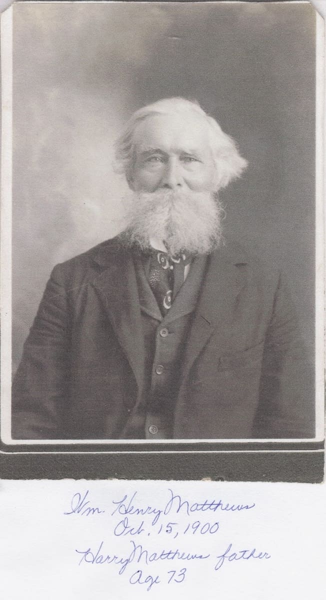 Portrait of William Matthews